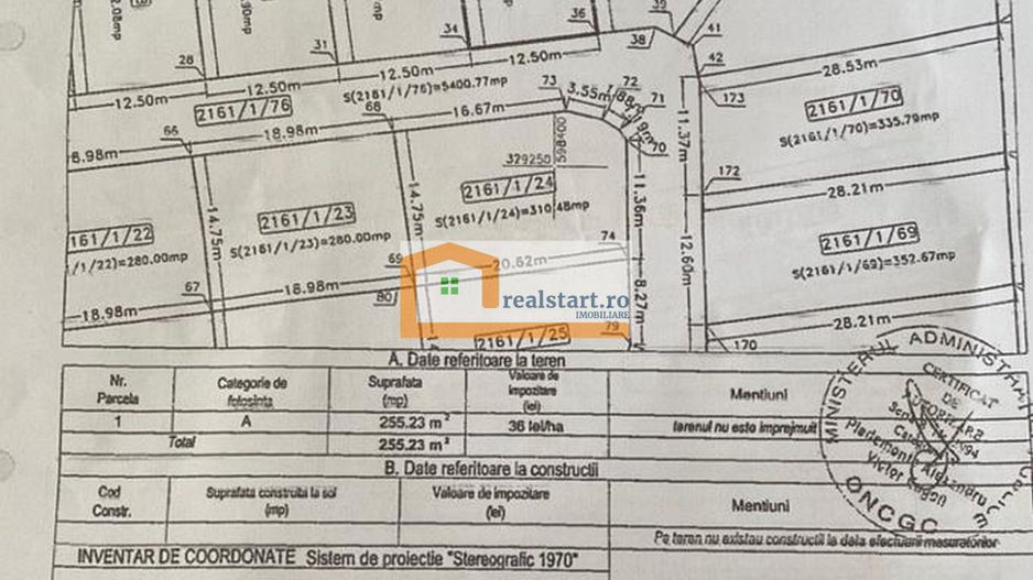 Teren contructii - 600mp compus din 2 loturi alipite, intre case - Poză 3