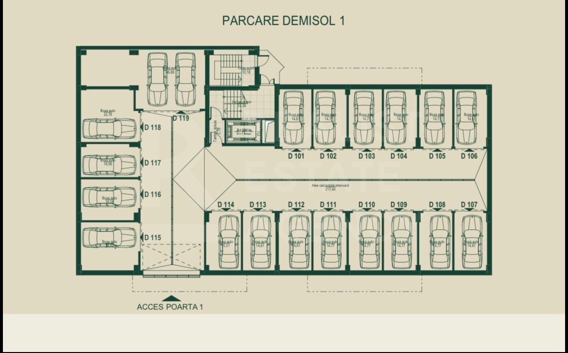 Vânzare, apartament 2 camere, complexul SEVEN Park - Ialoveni - Poză 9