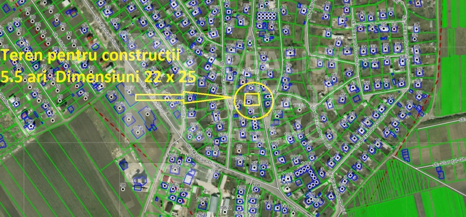 Vânzare teren de 5,5 ari, strada Caucaz, Durlești - Poză 3
