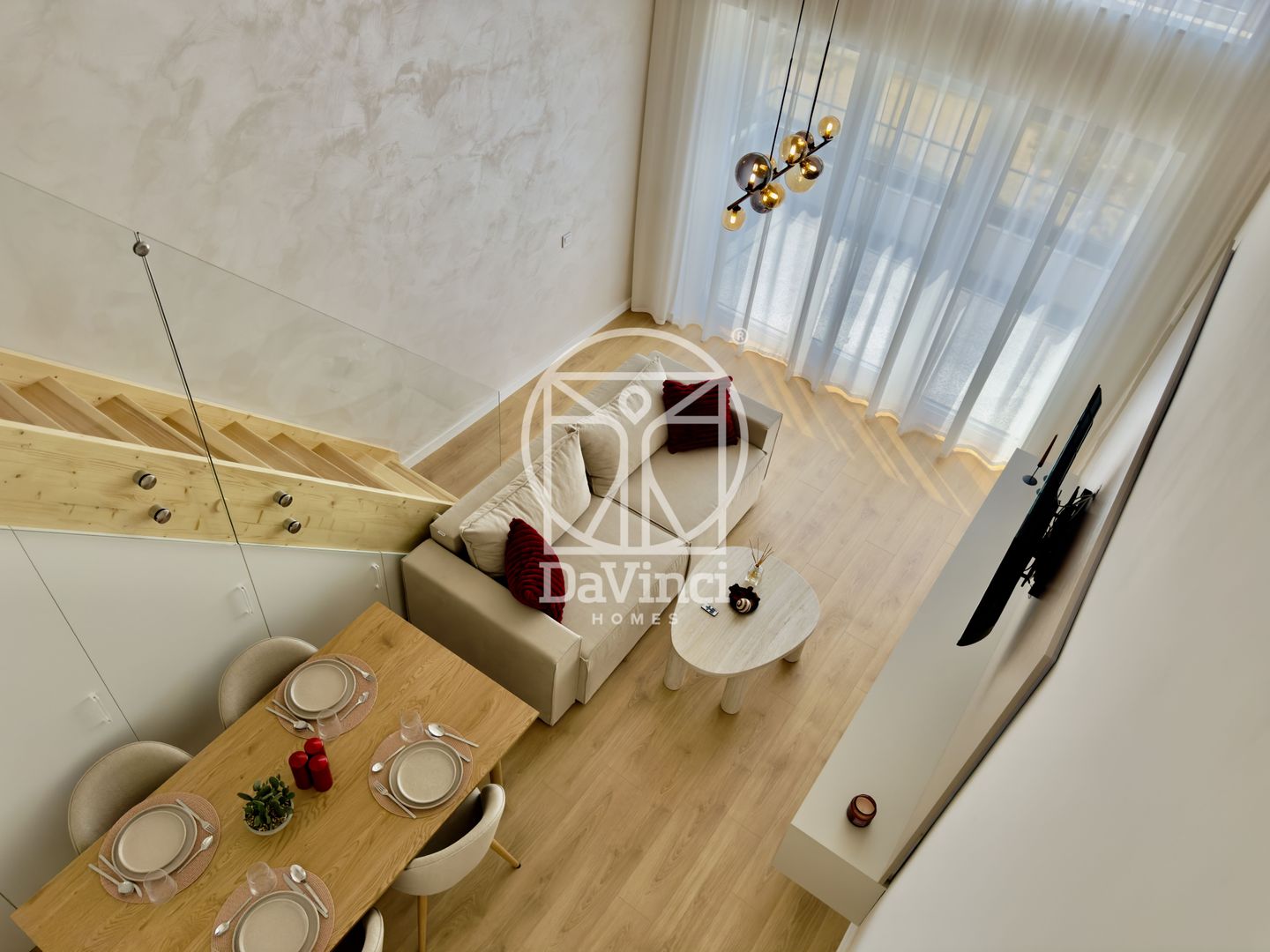 Penthouse 5 camere, 3 bai |  terasa 9.11 mp, intabulat (NCL-37D-Mo-9) - Poză 1