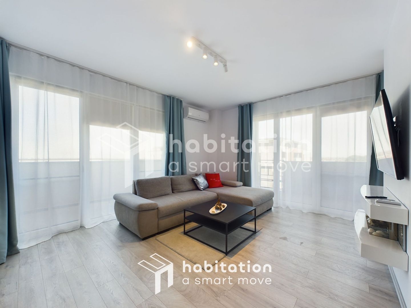 Penthouse 3 camere, elegant amenajat, vedere panoramica, complex Iris Armoniei - Poză 1