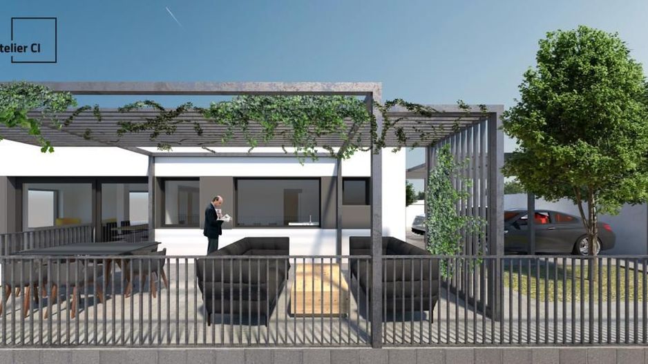 Vilă nouă design mediteranean, proiect deosebit și panoramă- 299.000 E - Poză 4