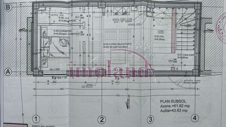 Imobil NOU - D+P+2+M - vanzare - Polona-Calea Dorobanti - Schiță 11