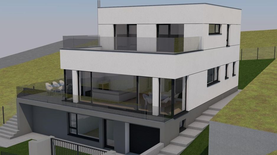 Teren intravilan cu panorama si proiect - Poză 8