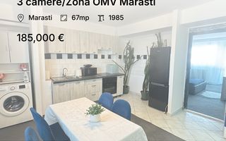 3 camere/Zona OMV Marasti - Poză 1