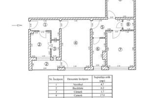 Oportunitate Apartament cu trei camere, zona Centrul Civic  71 mp - Poză 14