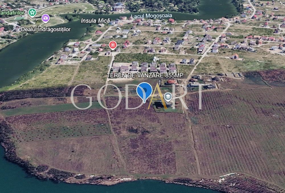 Teren de vânzare în Mogoșoaia | 855 mp | Deschidere 20 m | P+2+M - Poză 3