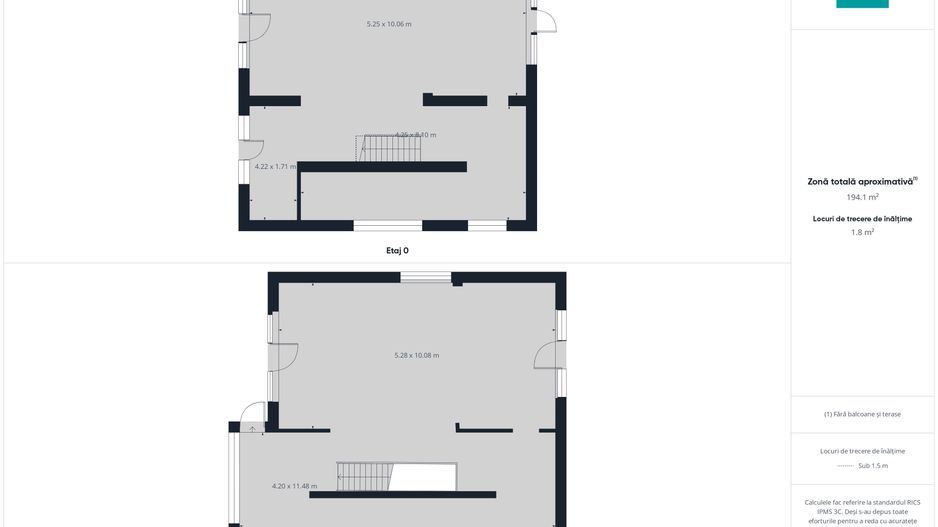 Casa cu etaj la gri in Zimandul Nou - Poză 2