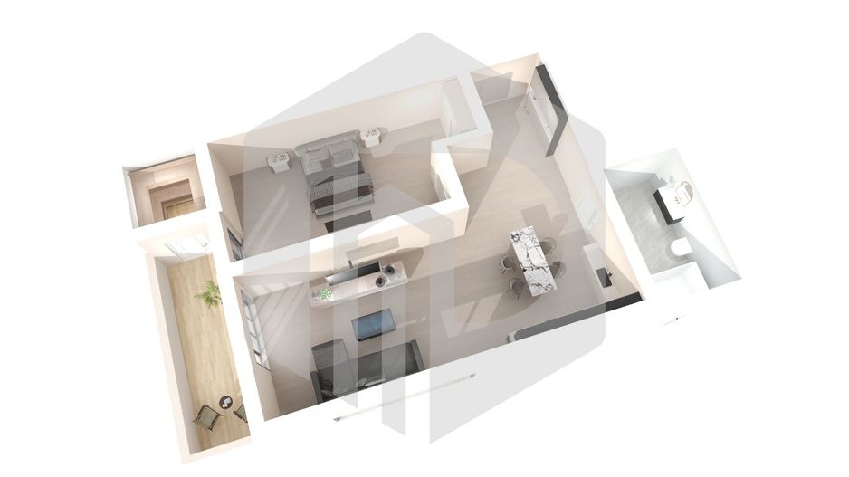 Apartament | 2 Camere | Lacul lui Binder | 43mpu | La cheie - Poză 7