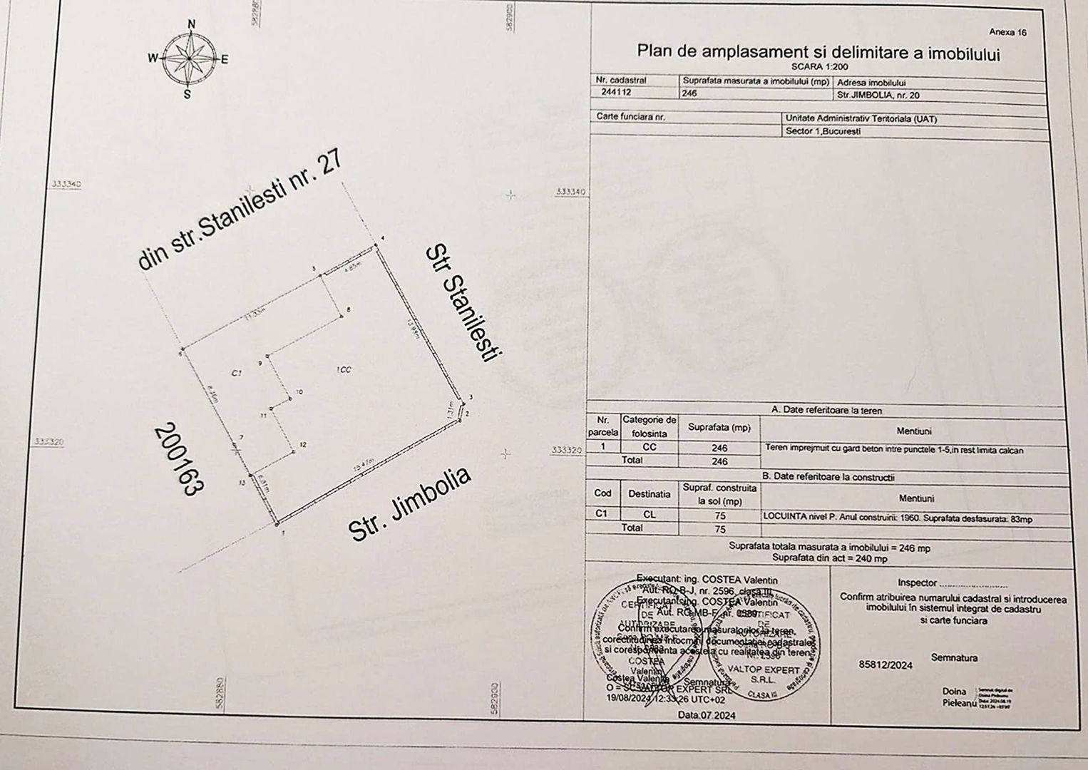 COMISION0% - Teren cu dubla deschidere, 246mp, str. Jimbolia - Bucurestii Noi - Poză 6