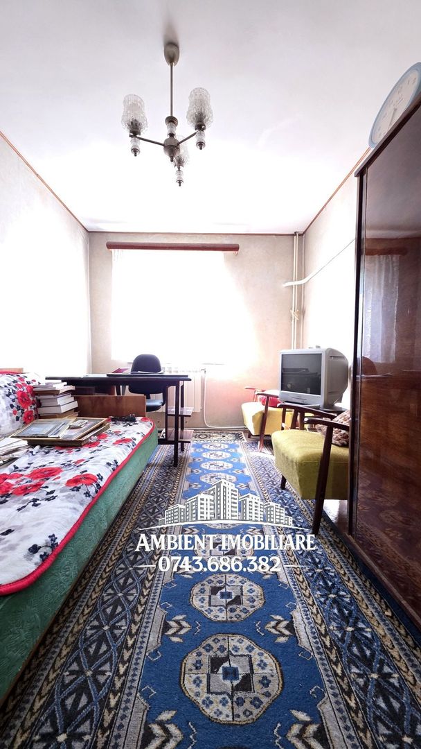 Apartament cu 3 camere, etaj 2, VASLUI - zona ULTRACENTRALĂ; - Poză 10