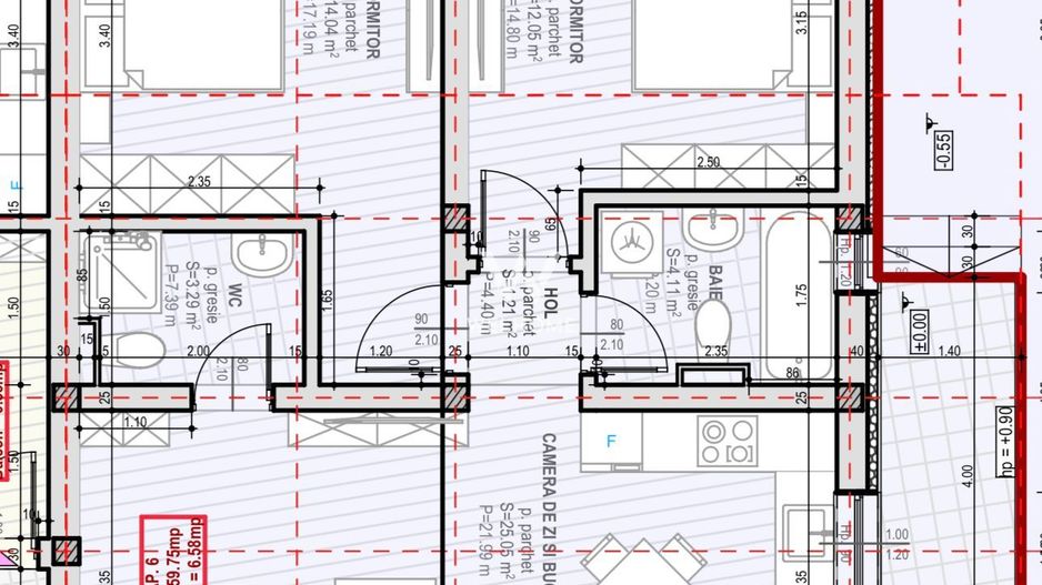 Apartament cu 3 camere si 2 bai - Selimbar - Poză 9