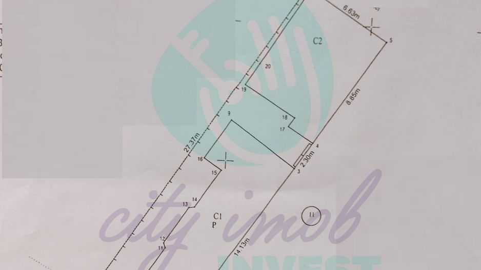 Două corpuri de casă | Birouri / Locuire | Curte 189mp| Șoseaua Alexandriei - Poză 11
