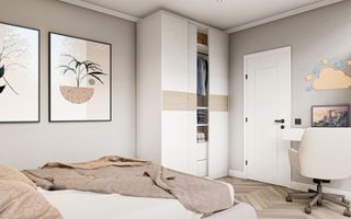 Casa individuala din caramida 4 camere Cartier Izvor Tarlungeni Brasov - Poză 10