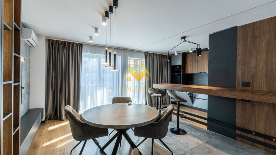 Penthouse mobilat lux, parcare, AC, bloc nou, Semicentral, zona Horea - Poză 13