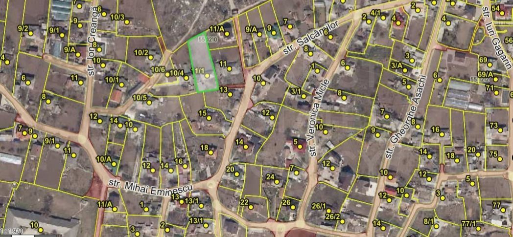 Vânzare teren 13,5 ari, strada. Salcâmilor, Băcioi - Poză 1