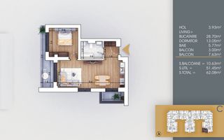 Zona verde Titan pallady Metrou Teclu 8 minute Direct Dezvoltator ikea - Poză 4