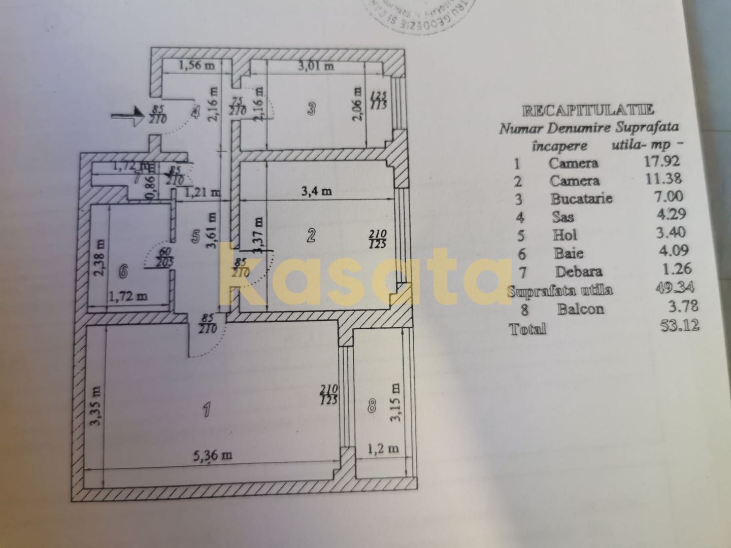 OPORTUNITATE | APARTAMENT 2 CAMERE | TEI | DECOMANDAT | BLOC 1982 - Poză 8