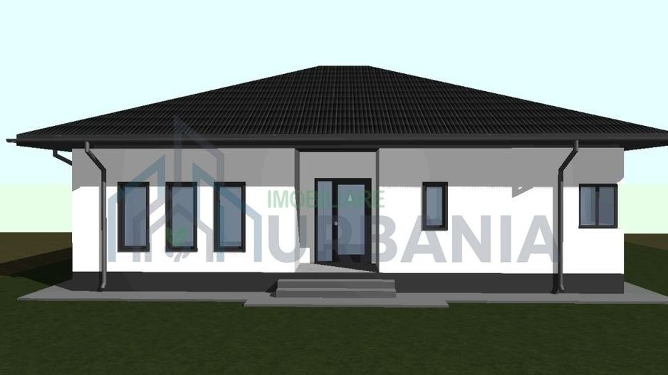 Casă de vânzare în Dancu – 3 dormitoare, 2 băi, living open space - Poză 1