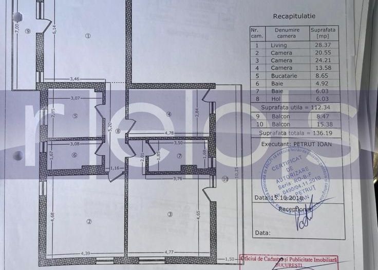 De vânzare apartament 4 camere Băneasa 136 mp  2 locuri de parcare - Poză 16