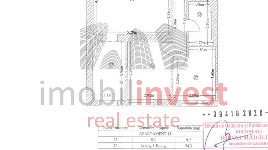 Apartament 3 camere Floreasca Residence - Schiță 19