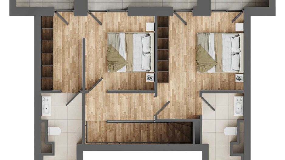 DUPLEX 3 CAMERE | 13 SEPTEMBRIE | PROIECT NOU - Poză 11