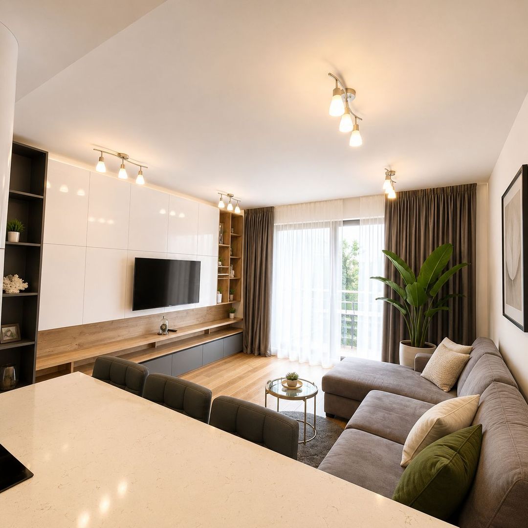Apartament LUX I 2 Camere I ONE Herastrau Plaza I Terasa - Poză 1