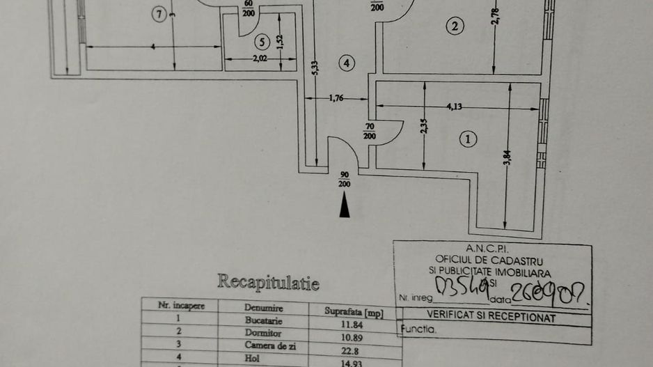 brasadas.com vinde ap. cu 4 camere DECOMANDATE Păcurari. - Poză 3