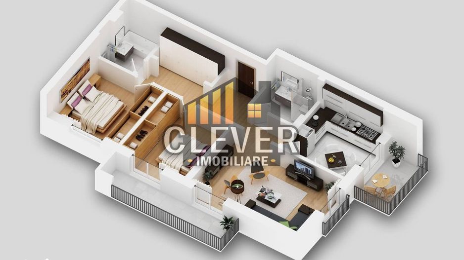Apartament 3 camere Mobilat+Utilat Th. Pallady Metrou Teclu - Poză 1