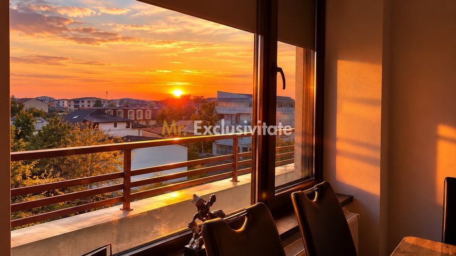 Apartament 2 camere | 2 băi |80 mp| vedere panoramică | Bucureștii Noi - Poză 1