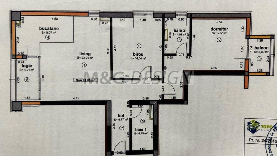 Apartament 3 camere Aradului bloc nou - Poză 14