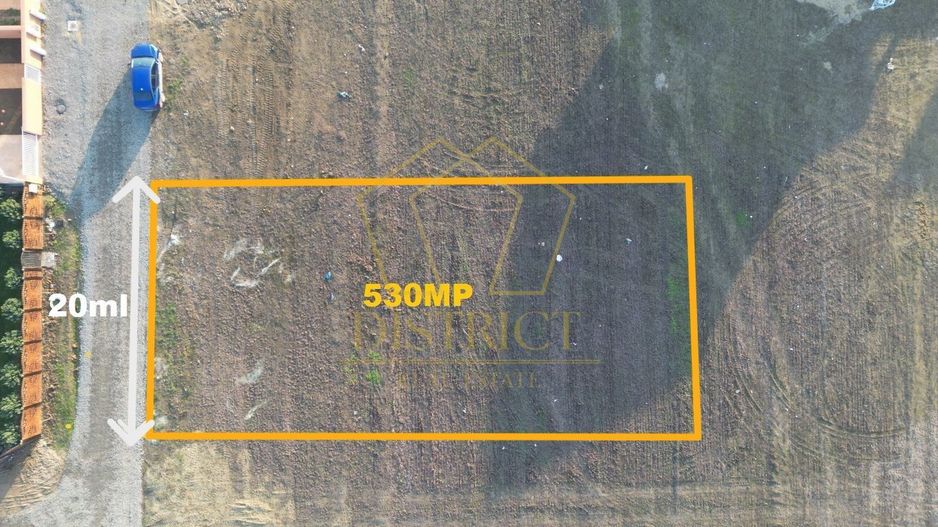 Teren intravilan de duplex sau casa individuala | Mosnita Veche - Poză 1