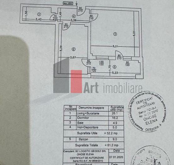 Vânzare aapartament 2 camere cu centrală Șos. Berceni - Metalurgiei - Poză 3
