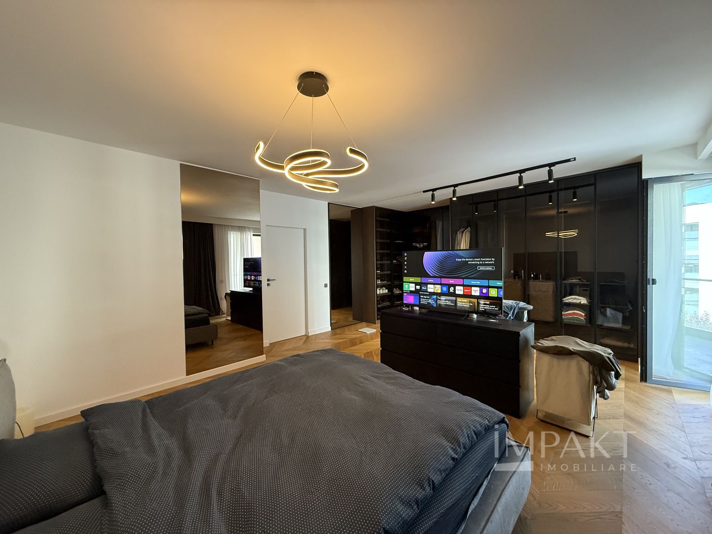 Apartament ultrafinisat 2 camere, 83 mp, Andrei Muresanu Sud - Poză 10