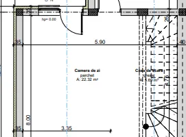Sacalaz, 1/2 Duplex pe Etaj, 4 Camere,2 Bai,Terasa Acoperita - Poză 21