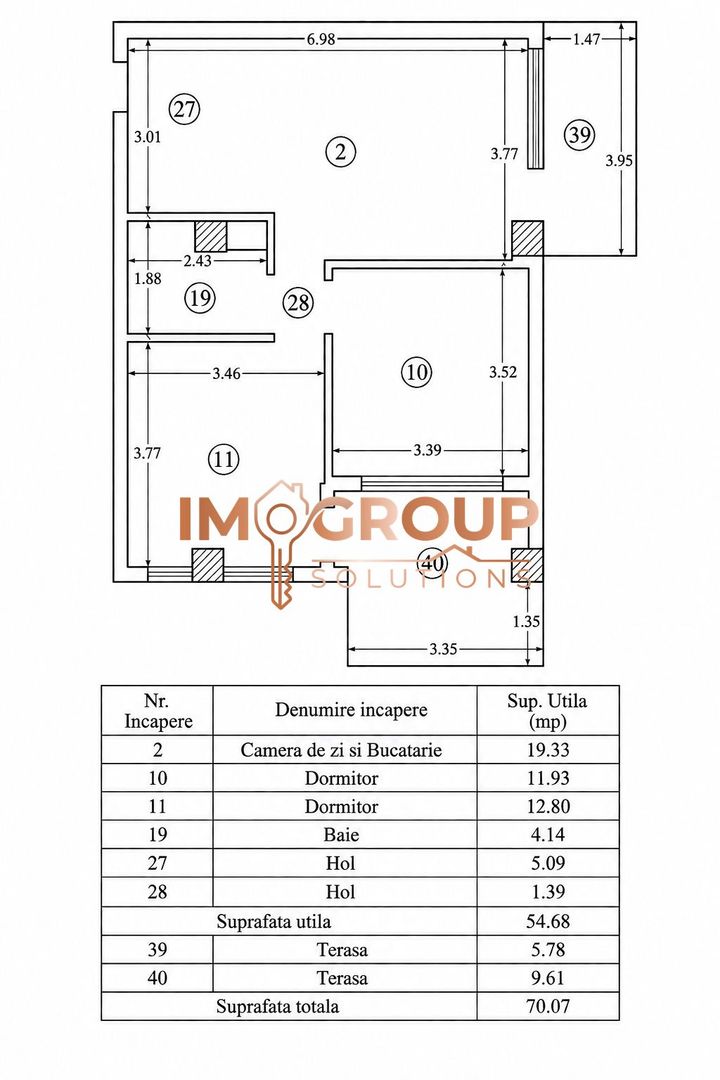 COPOU 3 camere Exclusive Residence - 0% comision - Poză 10