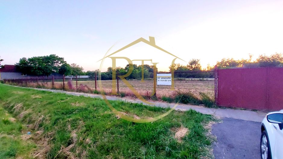 Vand teren 3842 mp, cu utilitati si nr de casa, Ciacova, zona Buna - Poză 2