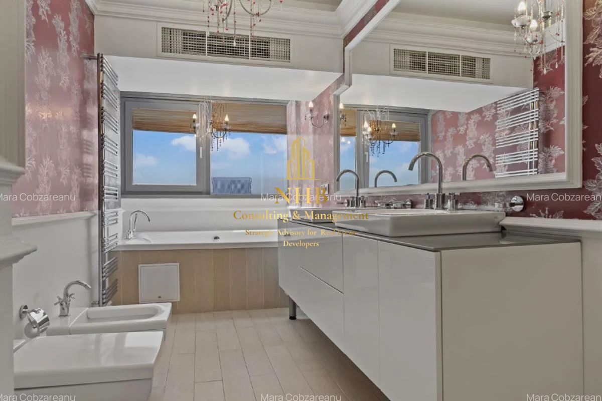 Penthouse 4 camere Green Lake Sisesti + 2 locuri de parcare! - Poză 11