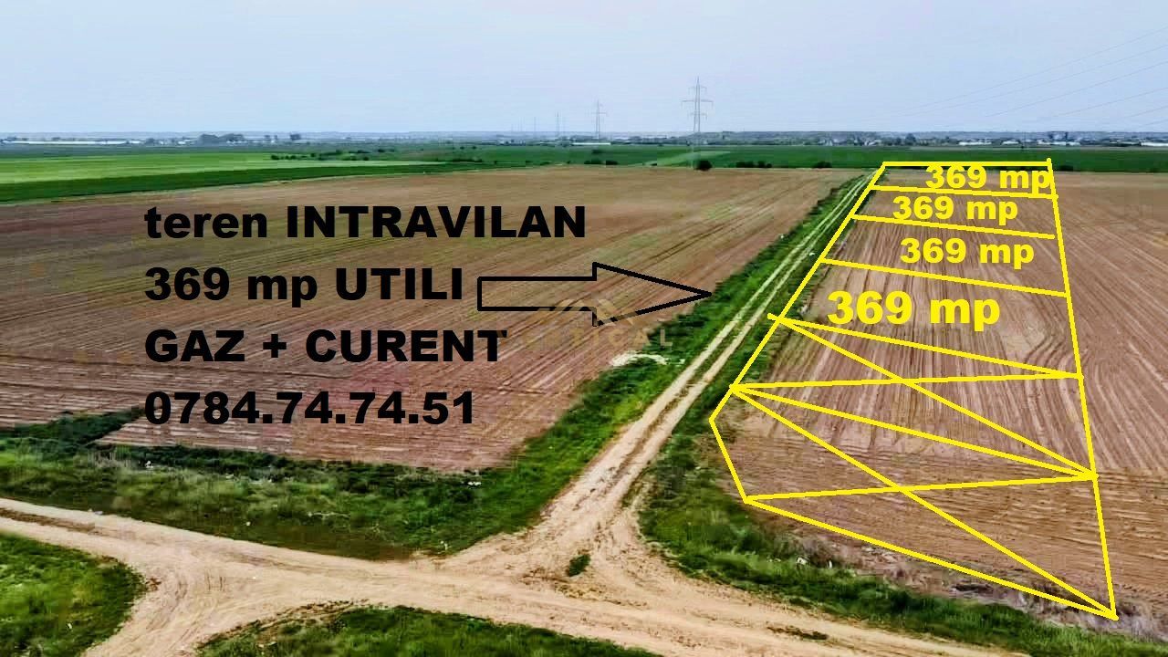Teren Intravilan 369 mp utili - comuna Berceni - Poză 3
