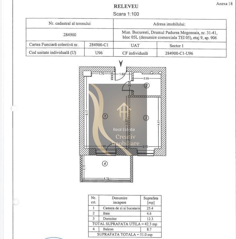 Apartament premium cu 2 camere - Poză 13