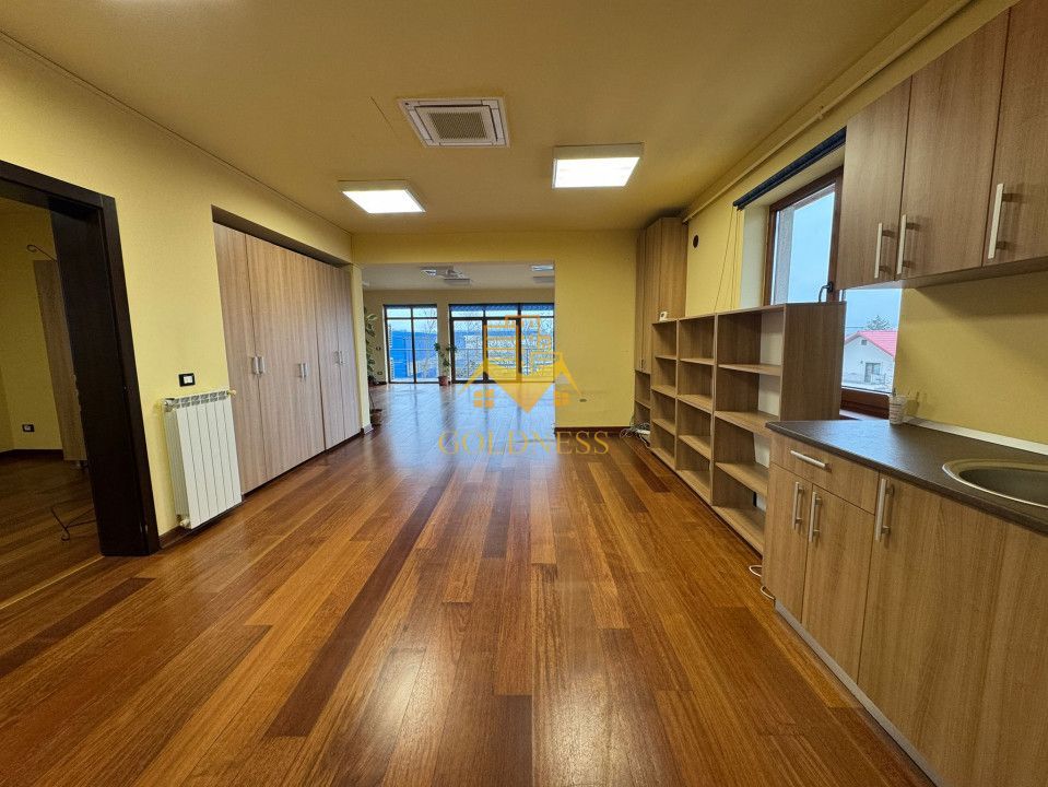 Birou 180 mp, 4 camere, parcare, bloc nou,  Someseni, zona Ambient - Poză 1