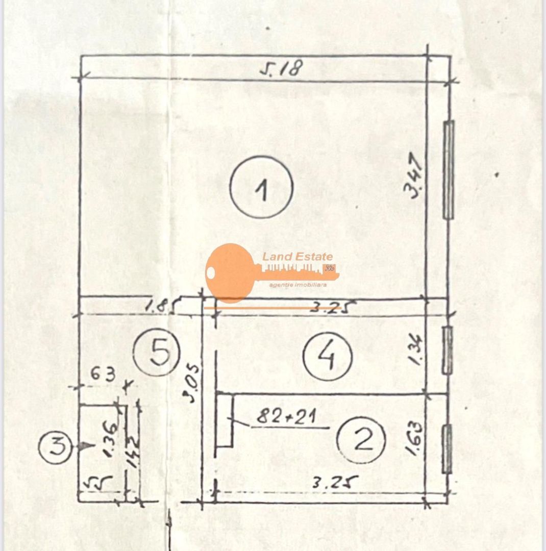 Garsoniera Drumulu Taberei - Schiță 2