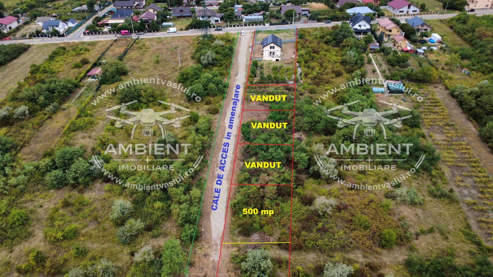 INVESTITIE - Teren lot 500 mp, zona FILATURII - Str. D. CANTEMIR; - Poză 3