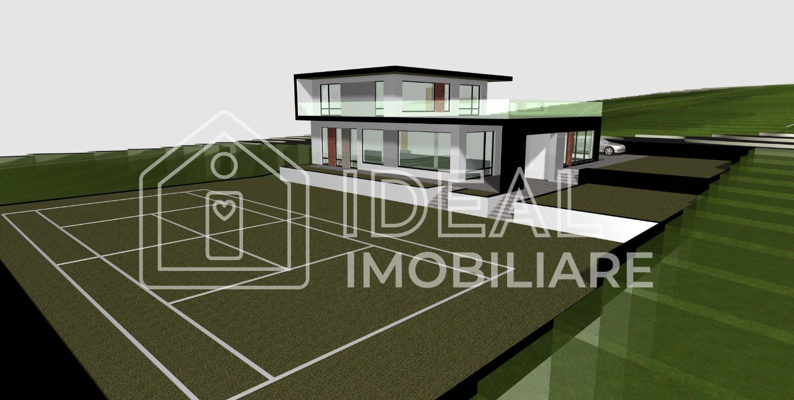 Casa  Exclusivista cu piscina si 1200 mp de teren, in Cisnadie - Poză 11