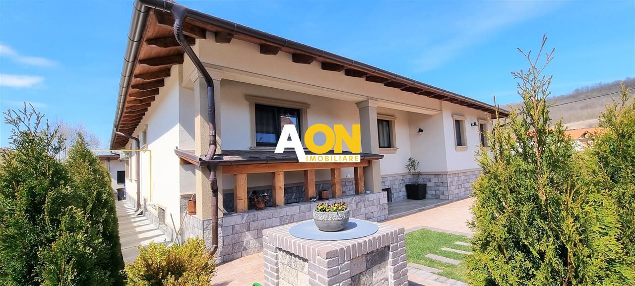 Casa 4 camere finisaje de lux 950 mp teren Com. Ciugud - Poză 24