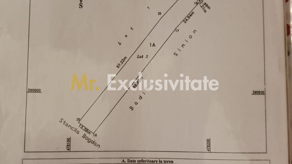 Teren intravilan de vanzare – 1.911 mp – Manicesti, comuna Baiculesti - Poză 4