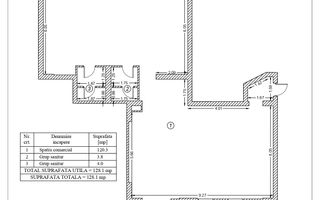 Spațiu Comercial Premium | 128 mp | The Grand Kristal | Parter - Schiță 8