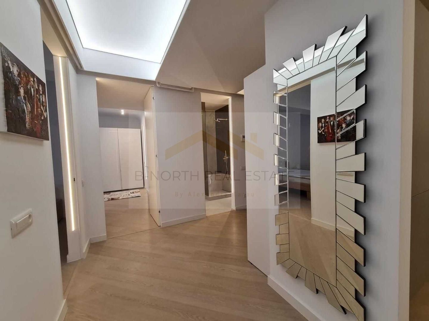 Apartament de închiriat 3 camere Cortina North Pipera | 78 mp | Etaj 1 | Terasă - Poză 5
