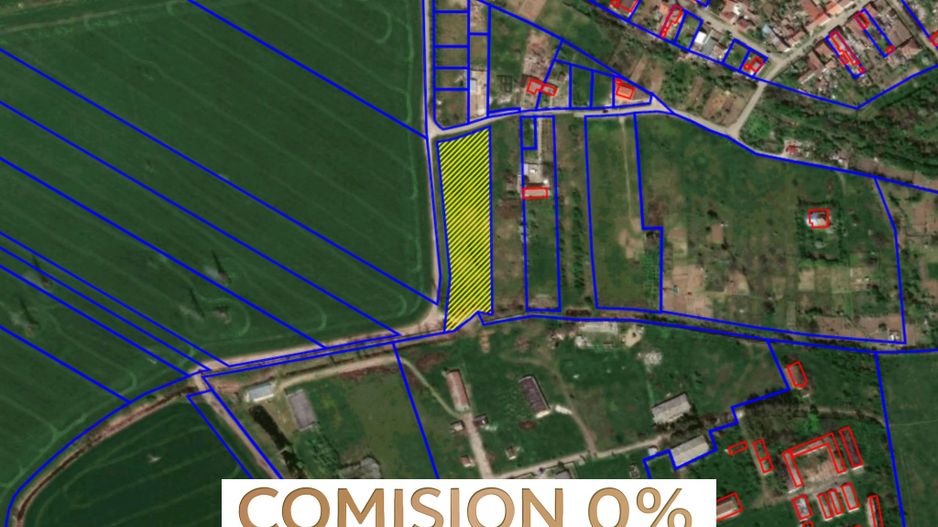 COMISION 0, TEREN INTRAVILAN, 5.876 MP, 200 ml Front, RONAT, TIMISOARA - Poză 1