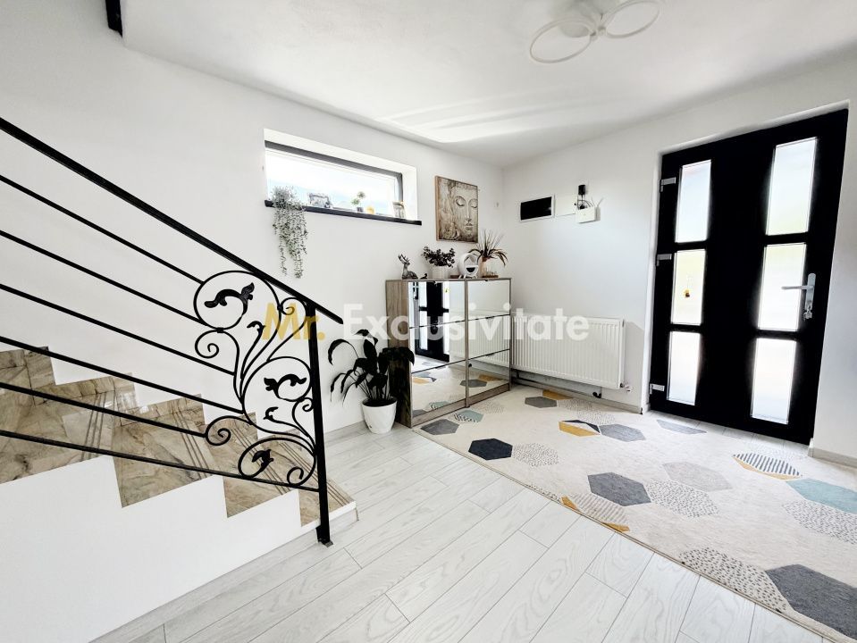Casa moderna la cheie cu teren 485 mp Stefanesti - Poză 14